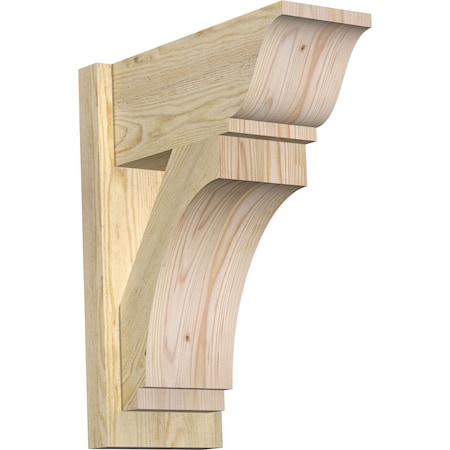 Ekena Millwork Imperial Rough Sawn Traditional Outlooker, Douglas Fir, 8"W x 18"D x 22"H OUT08X18X22IMP01RDF